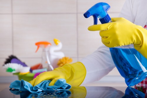 Professional oven cleaning in a Finchley kitchen
