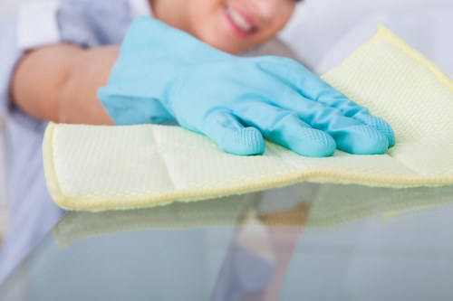 Professional deep cleaning in a Finchley home kitchen
