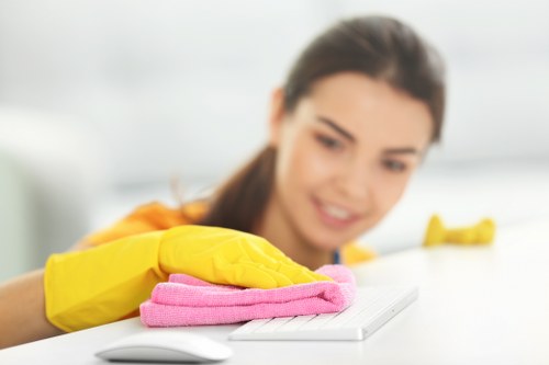 Professional post-construction cleaning in Finchley with careful surface detailing