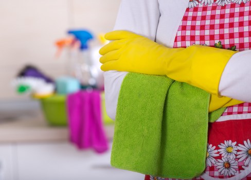 Clean and organized interior maintained by Finchley Cleaners